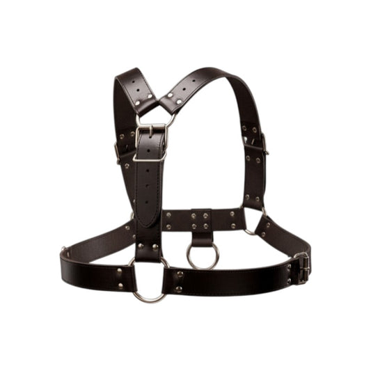 Harnais poitrine éco-cuir hommes réglable – Fetish Submissive Attitude