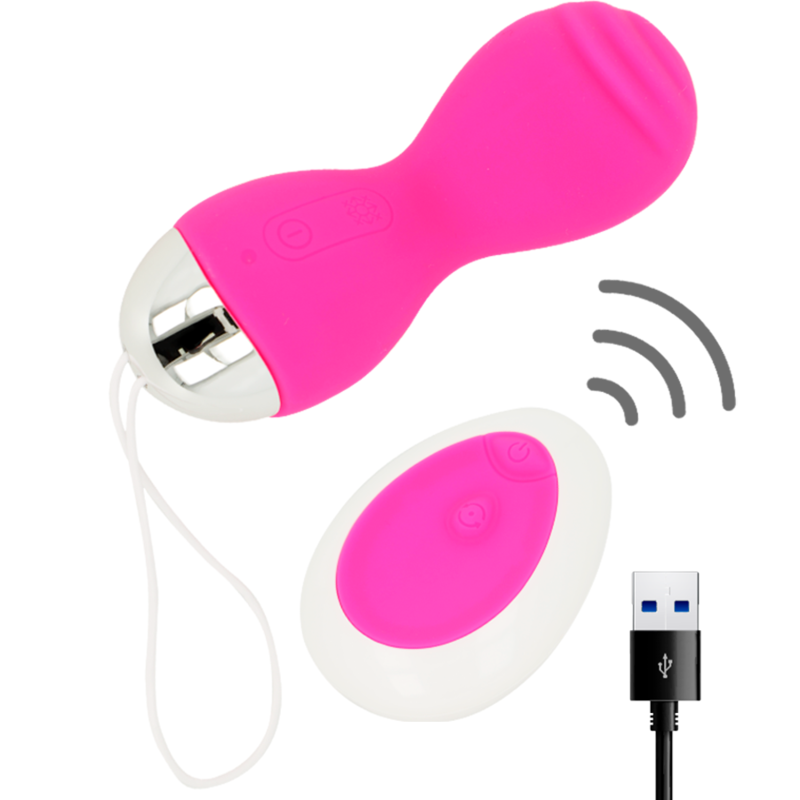 Œuf vibrant flexible télécommandé - Ohmama