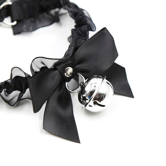 Collier fétichiste dentelle cloche – Ohmama Fetish