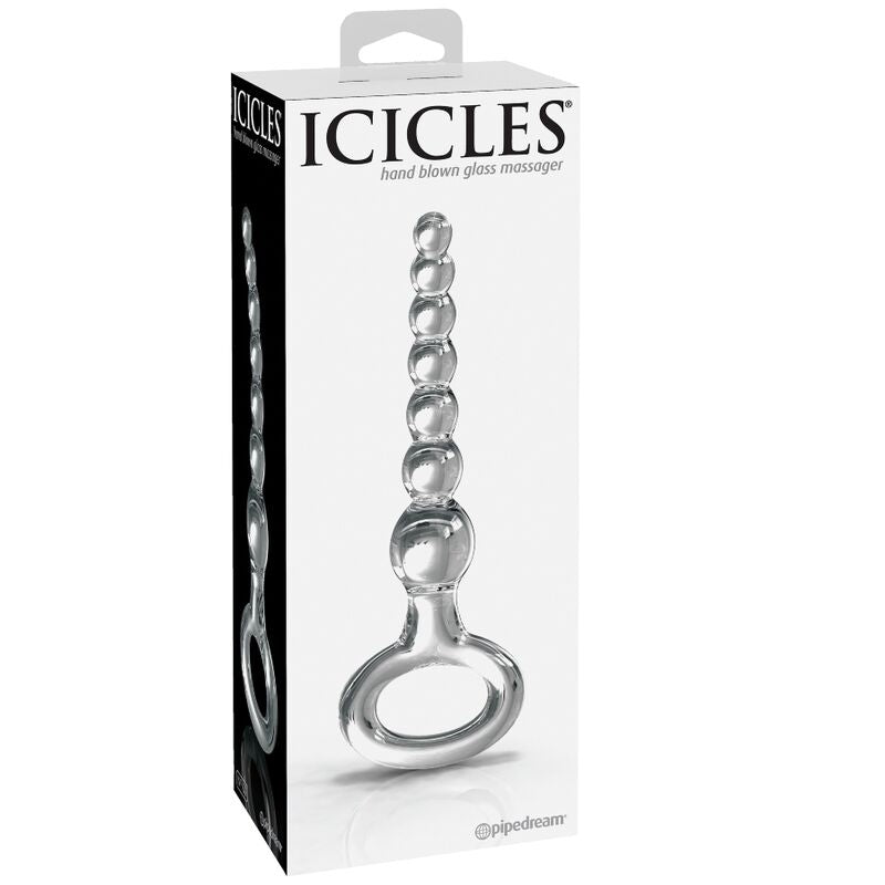 Plug anal verre Icicles N.67 3,9 cm – Icicles