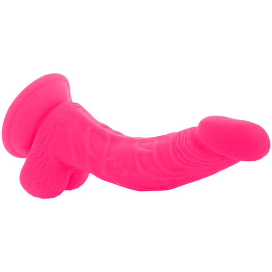 Dildo vibrant flexible rose 21,5 cm – Diversia