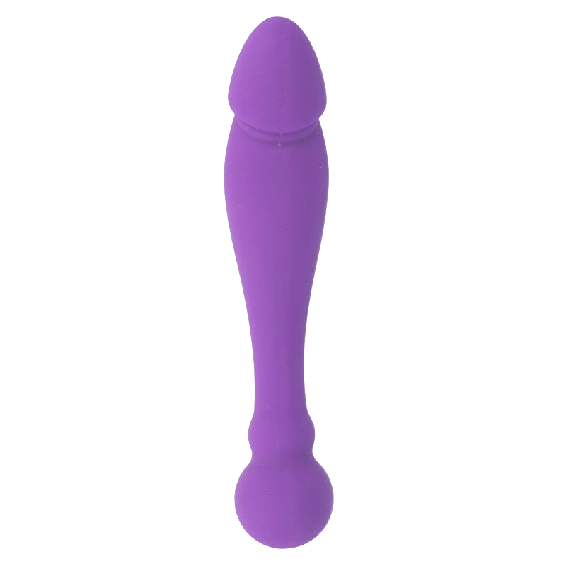 Double stimulateur silicone lilas – Intense Rick