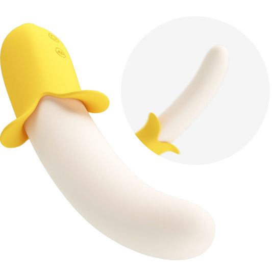 Vibromasseur Banana Geek poussée 7+3 modes silicone – Pretty Love