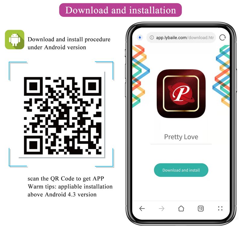 Œuf vibrant rose Fisher app-controlled discret – Pretty Love