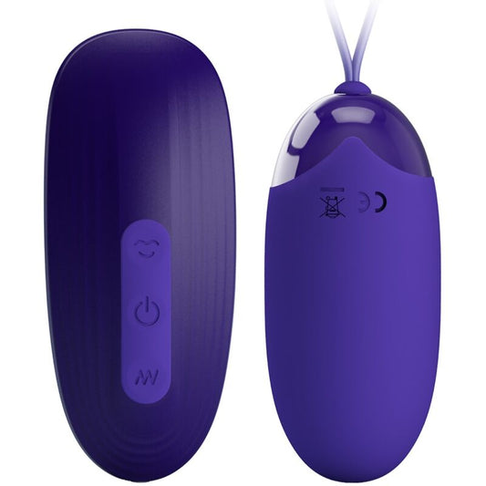Œuf vibrant tapotant violet 12 vitesses 4 modes rechargeable – Pretty Love