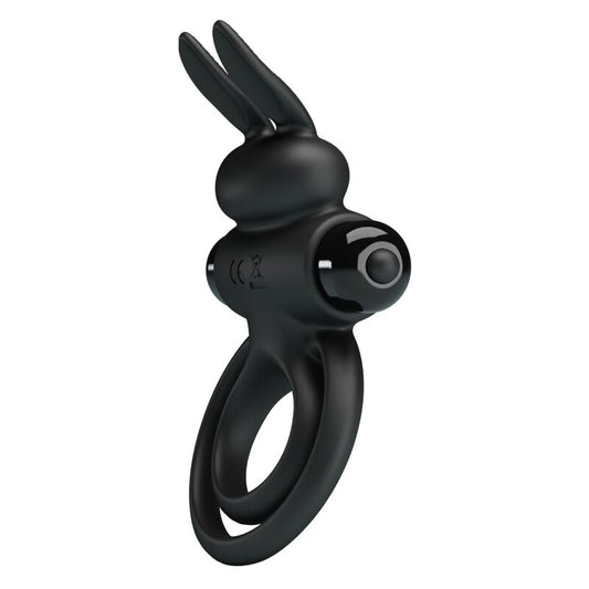 Cockring rabbit Vibrator III noir clitoris – Pretty Love