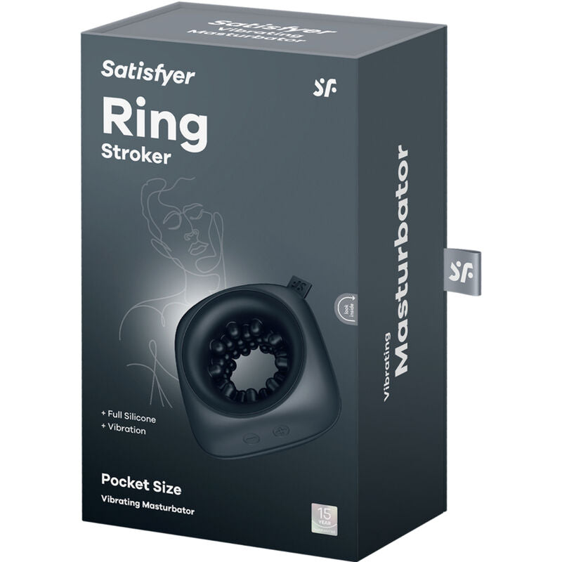 Ring Stroker masturbateur anneau vibrant 3 moteurs 12 modes – Satisfyer