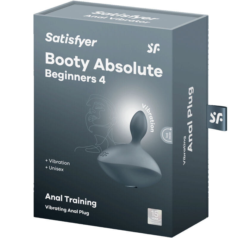 Absolute Beginners 4 vibro plug anal silicone unisexe – Satisfyer