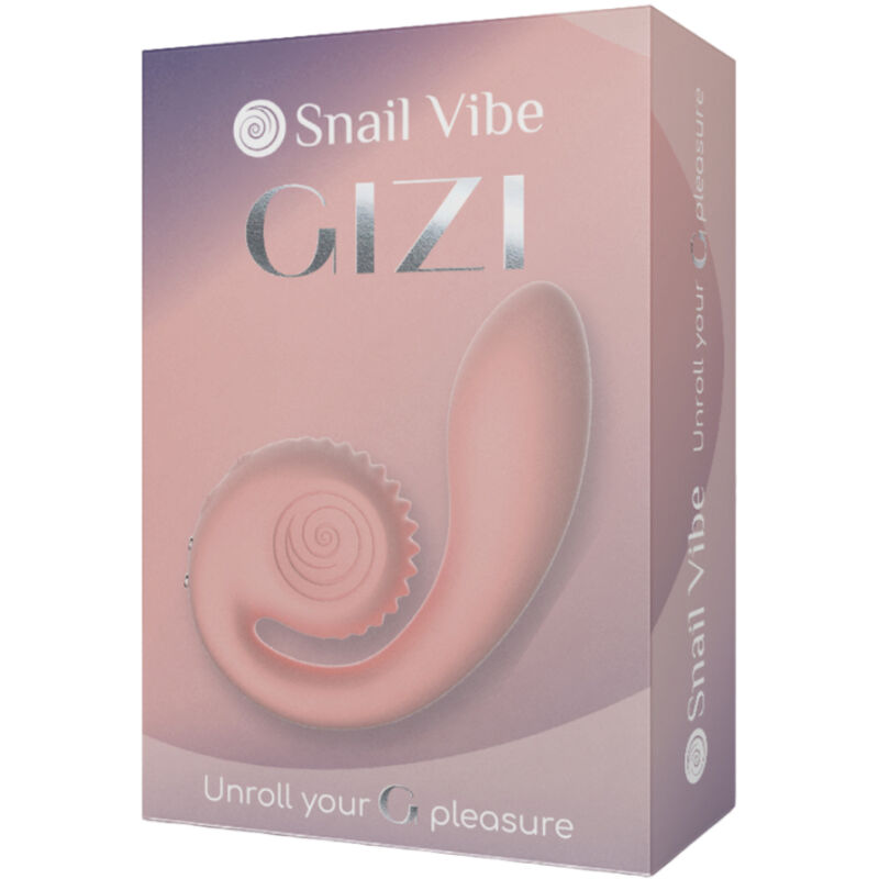 Vibromasseur rabbit double Gizi rose – Snail Vibe