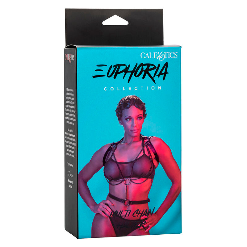 Harnais licol multic chaînes premium – Calexotics Euphoria