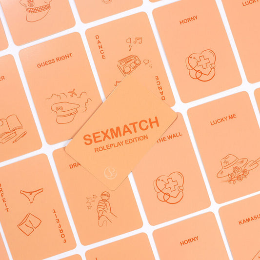 Jeu de rôle Sexmatch Roleplay Edition 89 cartes – SecretPlay