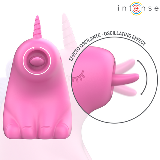 Stimulateur clitoridien licorne Pinkie fuchsia – Intense