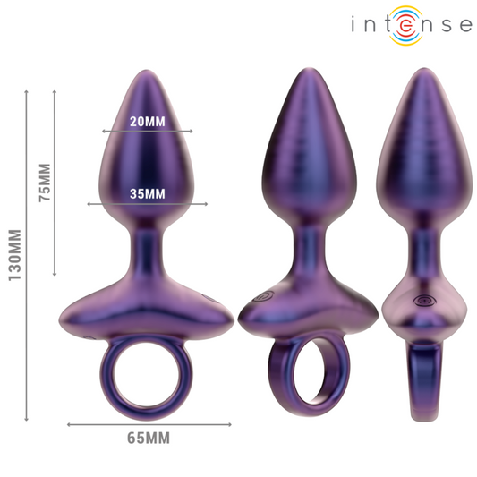 Plug anal vibrant Michael télécommande – Intense