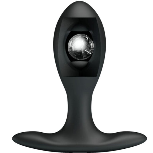 Plug anal gonflable noir sécurisé – Pretty Love