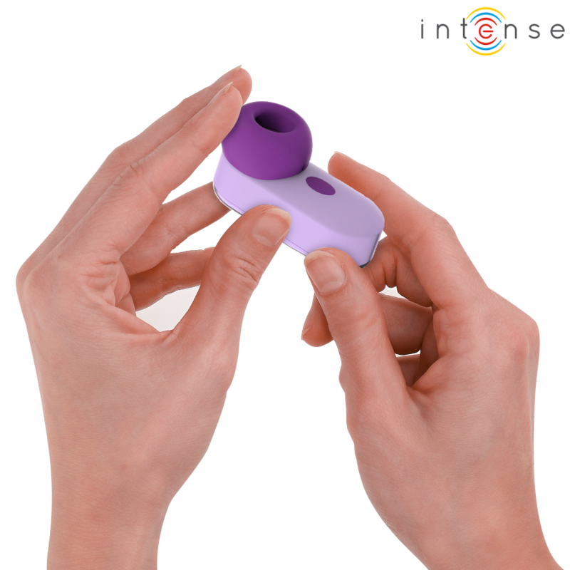 Stimulateur clitoridien Sabrina violet compact – Intense