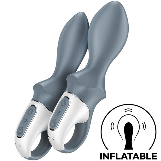 Vibromasseur anal gonflable Air Pump Booty 1 gris – Satisfyer