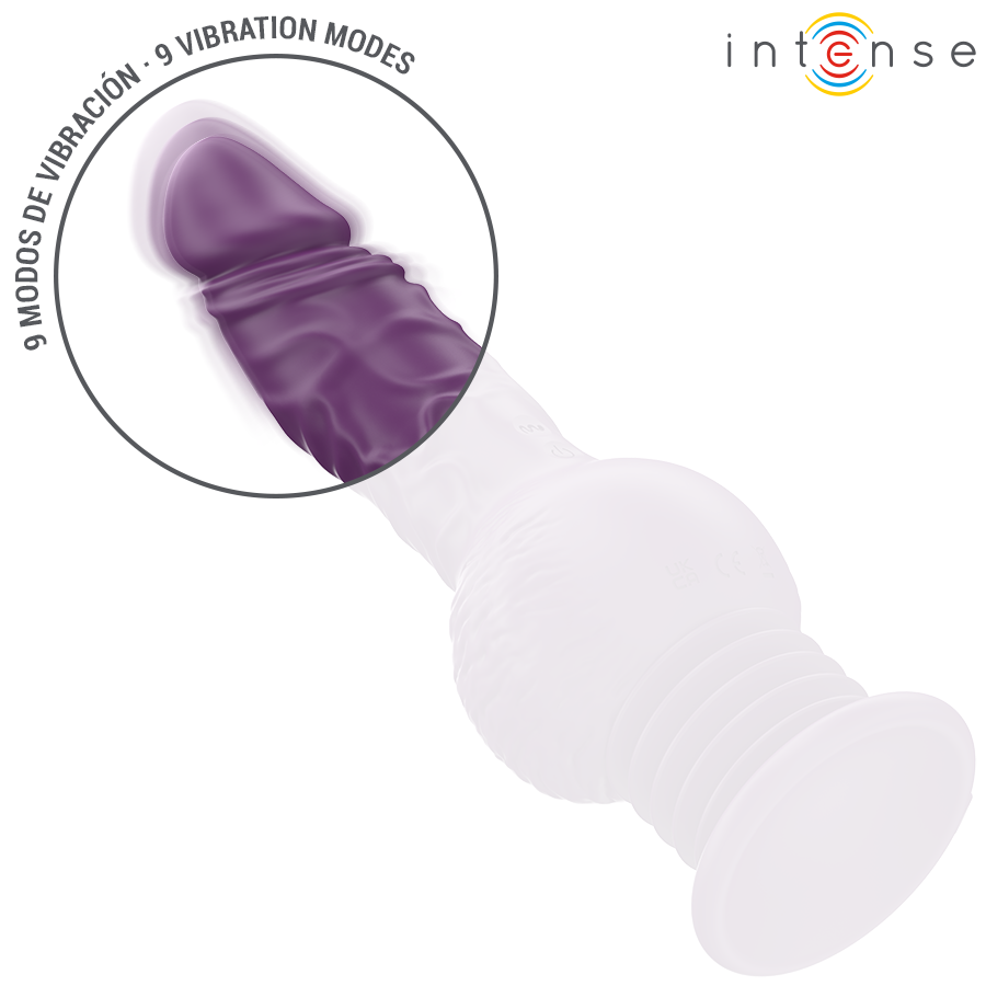 Vibromasseur Tatum double stimulation mouvement up & down – Intense
