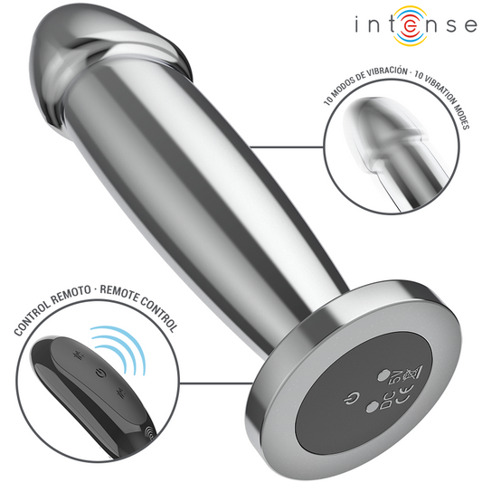 Plug anal vibrant métal Intense M – Intense