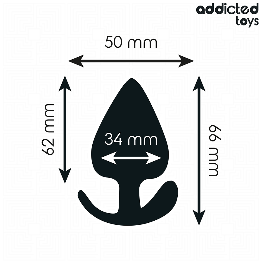 Plug anal taille M expansion contrôlée – Addicted Toys