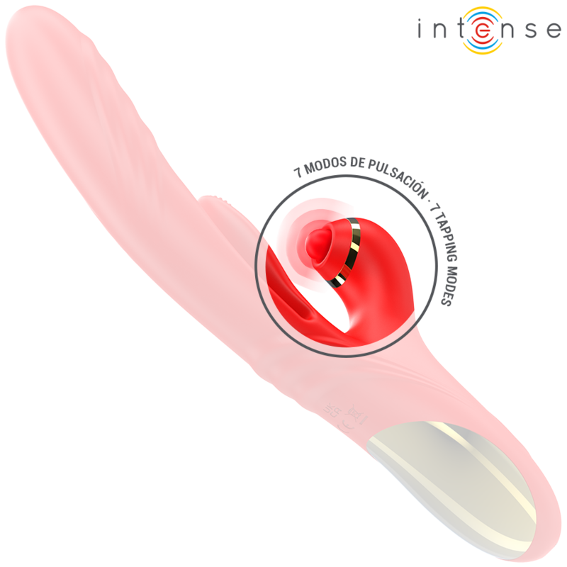 Vibromasseur multifonction 3-en-1 Rosalia rouge – Intense