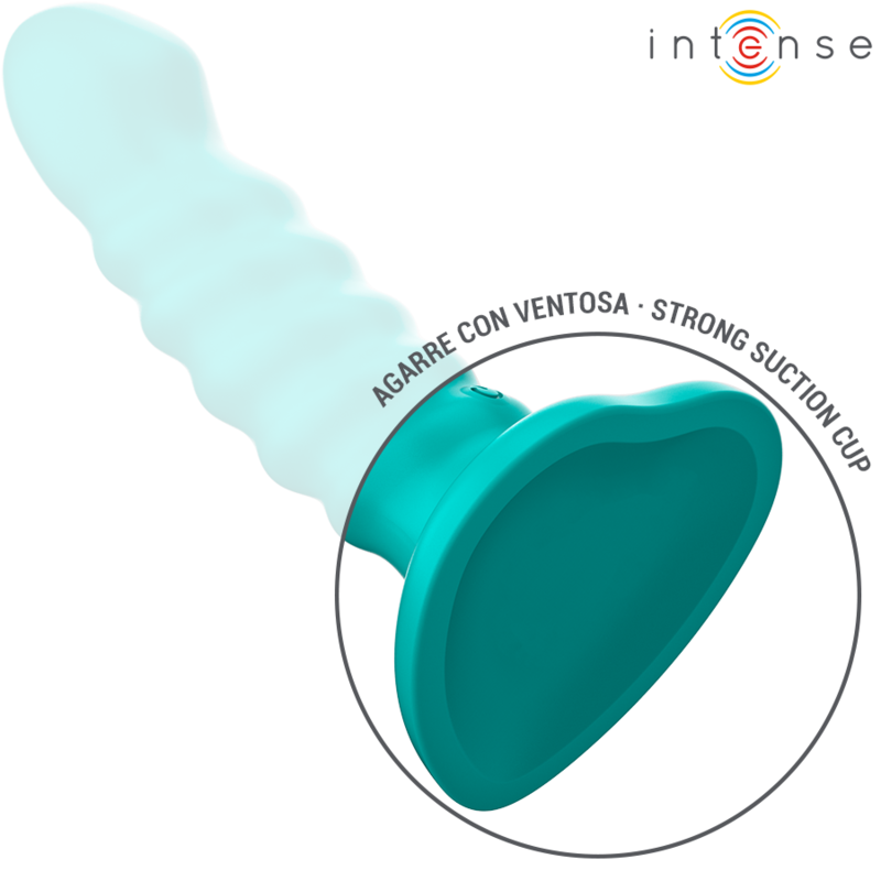 Vibromasseur spirale Buffy bleu télécommandé – Intense