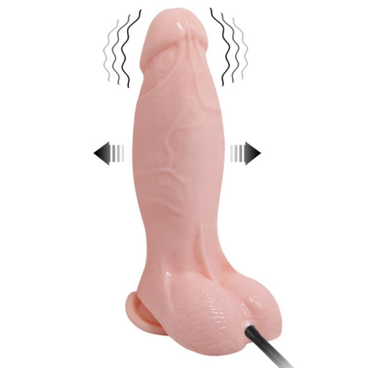 Gode Vibrant Gonflable Réaliste 18,8 cm – Baile