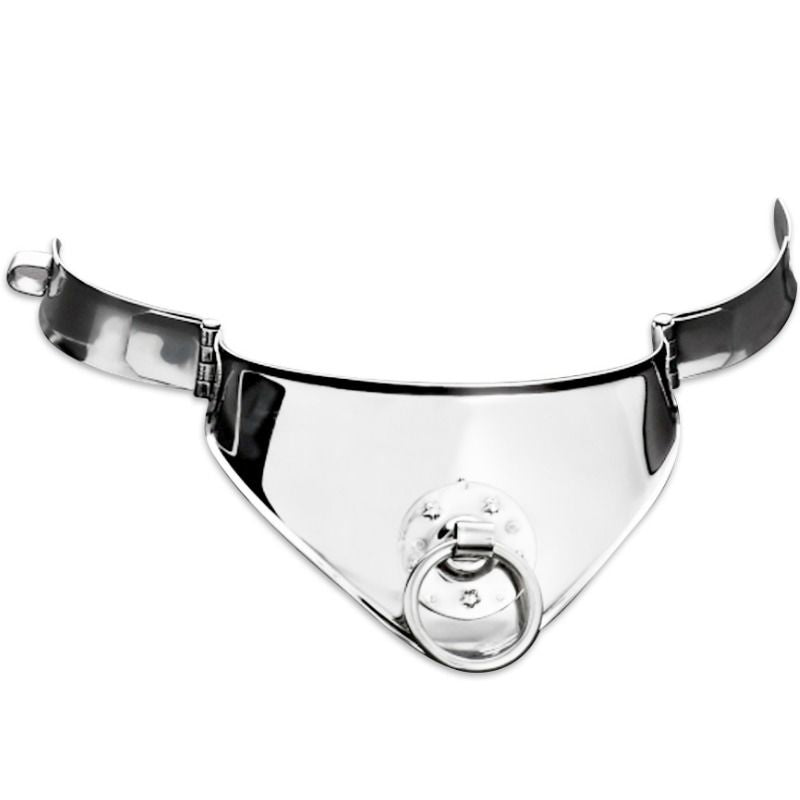 Collier Retenue Acier Anneau Cadenas 12,5 cm – Metal Hard