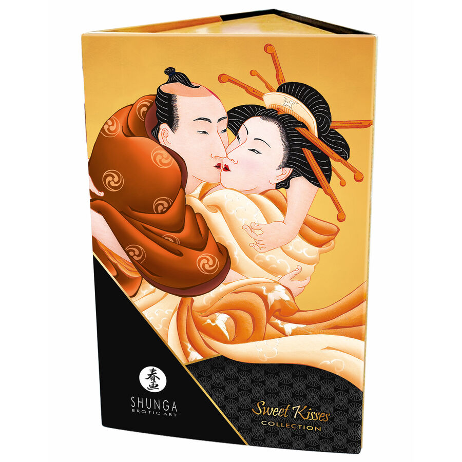 Kit érotique doux baisers massage – Shunga Collection