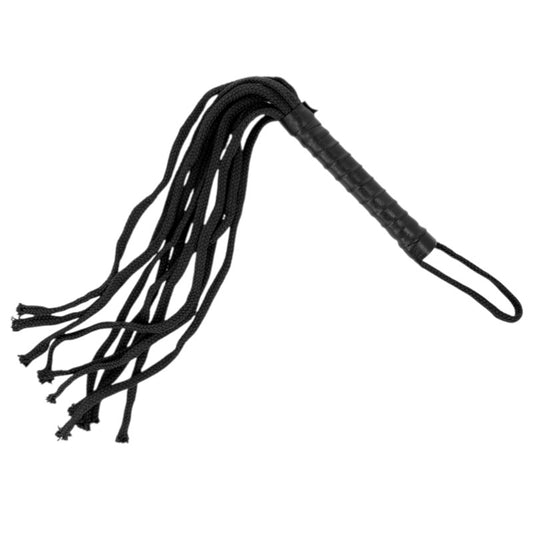 Fouet corde noire 56 cm – Kink