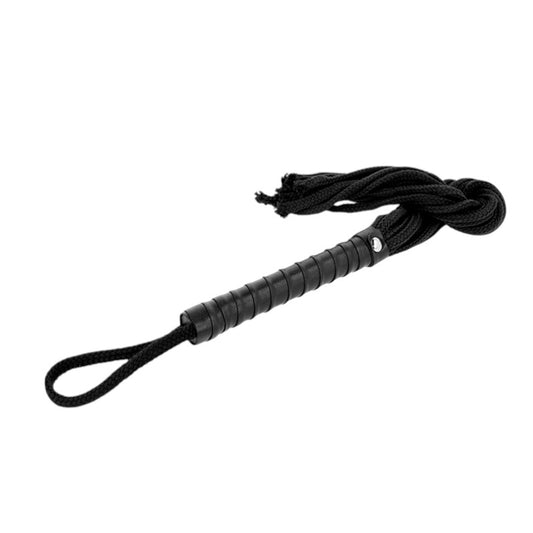 Fouet corde noire 56 cm – Kink