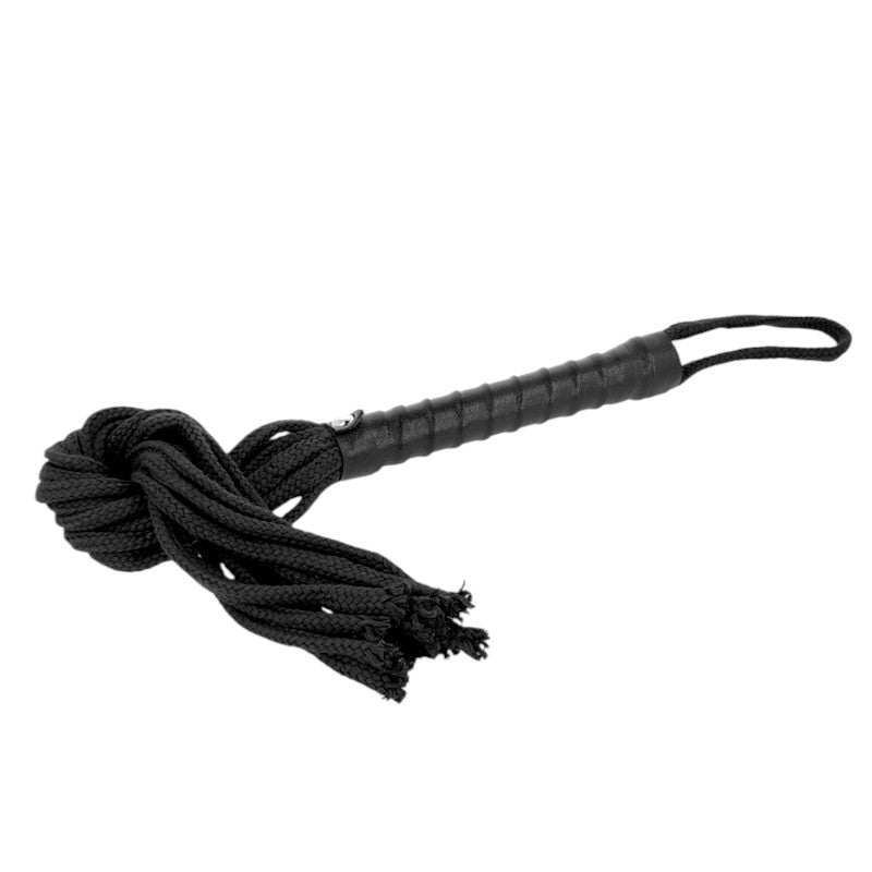 Fouet corde noire 56 cm – Kink