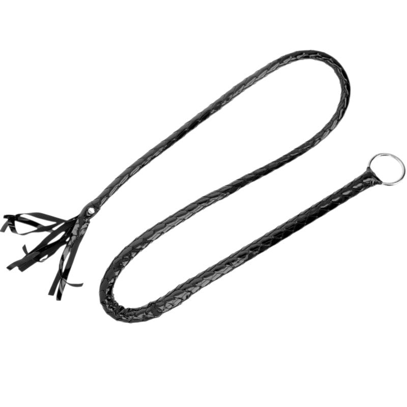 Fouet long PVC brillant 138 cm – Kink