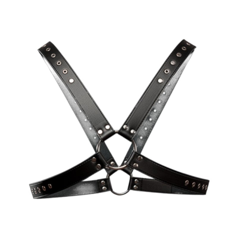 Harnais poitrine croisée éco-cuir hommes – Fetish Submissive Attitude