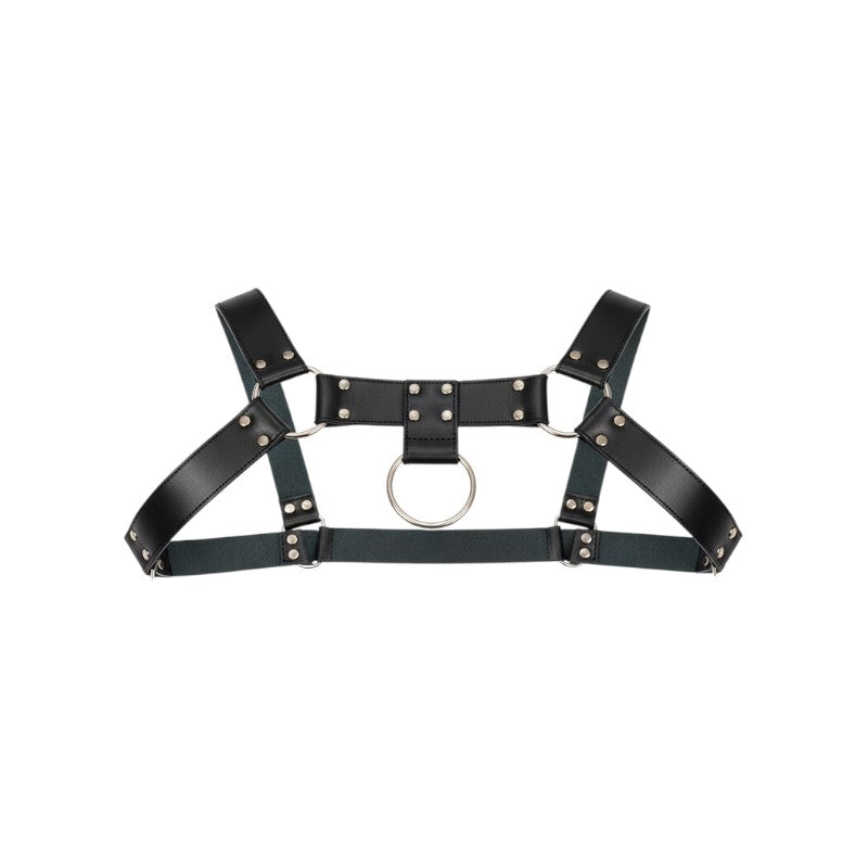 Harnais poitrine éco-cuir hommes réglable – Fetish Submissive Attitude