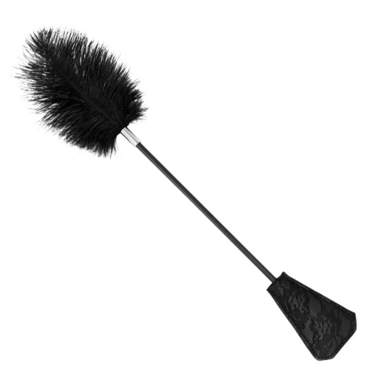 Plumeau autruche tickle palette dentelle 56 cm – Kink