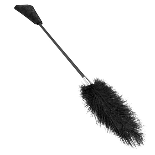 Plumeau autruche tickle palette dentelle 56 cm – Kink
