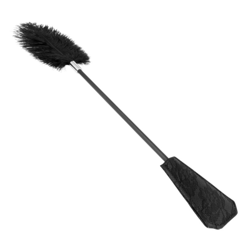 Plumeau autruche tickle palette dentelle 56 cm – Kink