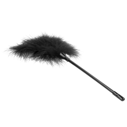 Plumeau tickle noir 27 cm – Kink