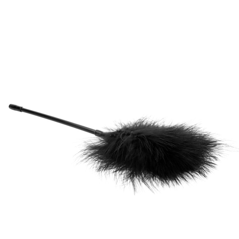 Plumeau tickle noir 27 cm – Kink