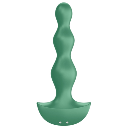 Plug anal vibrant sphérique Lolli Plug 2 vert – Satisfyer