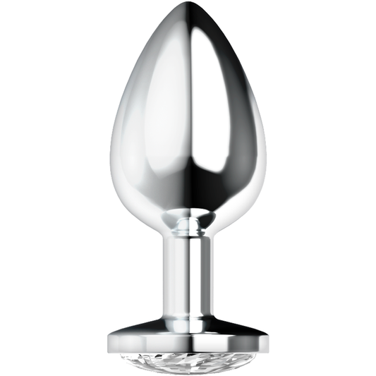 Plug anal cristal L en aluminium Ohmama – 9 cm