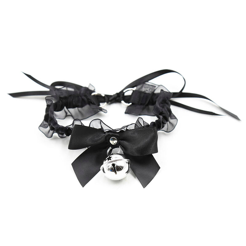 Collier fétichiste dentelle cloche – Ohmama Fetish