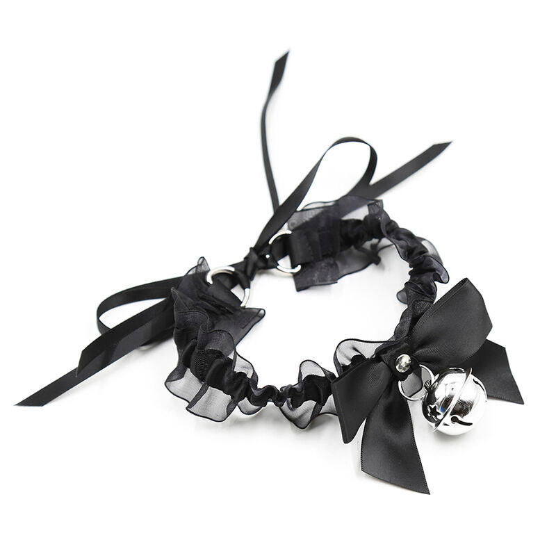 Collier fétichiste dentelle cloche – Ohmama Fetish