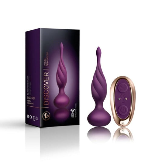 Stimulateur anal Discover télécommandé lilas – Rocks-Off