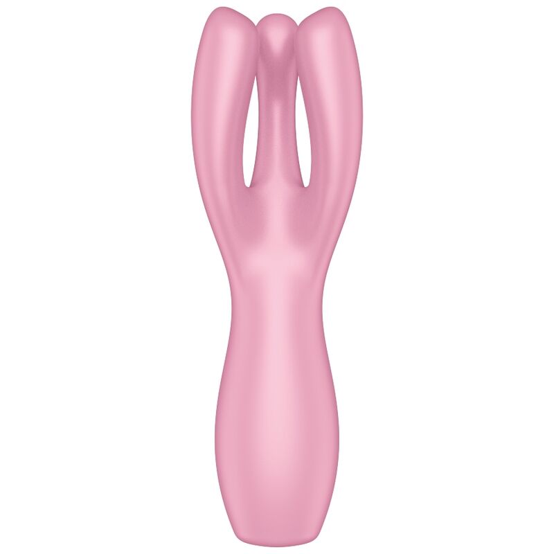 Vibromasseur triple stimulation Threesome 3 rose – Satisfyer