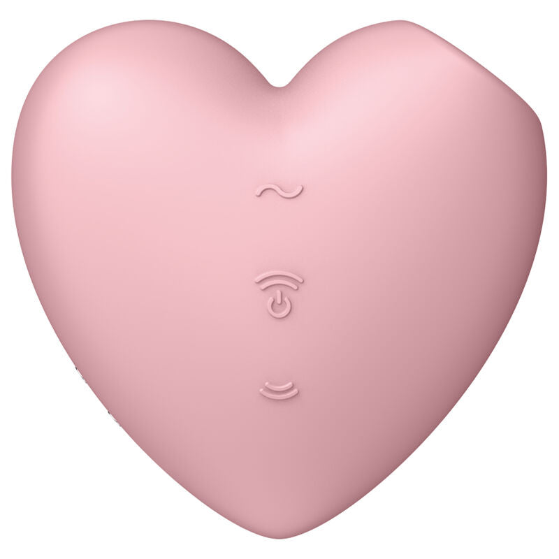 Stimulateur Cutie Heart Air Pulse Rosa - Satisfyer
