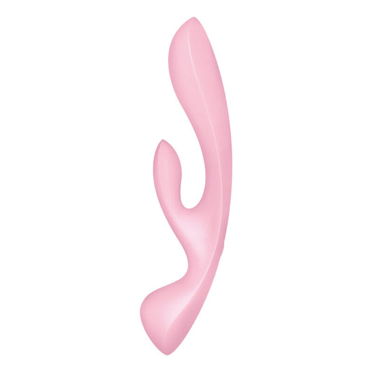Vibromasseur rabbit 2-en-1 Triple Oh rose – Satisfyer