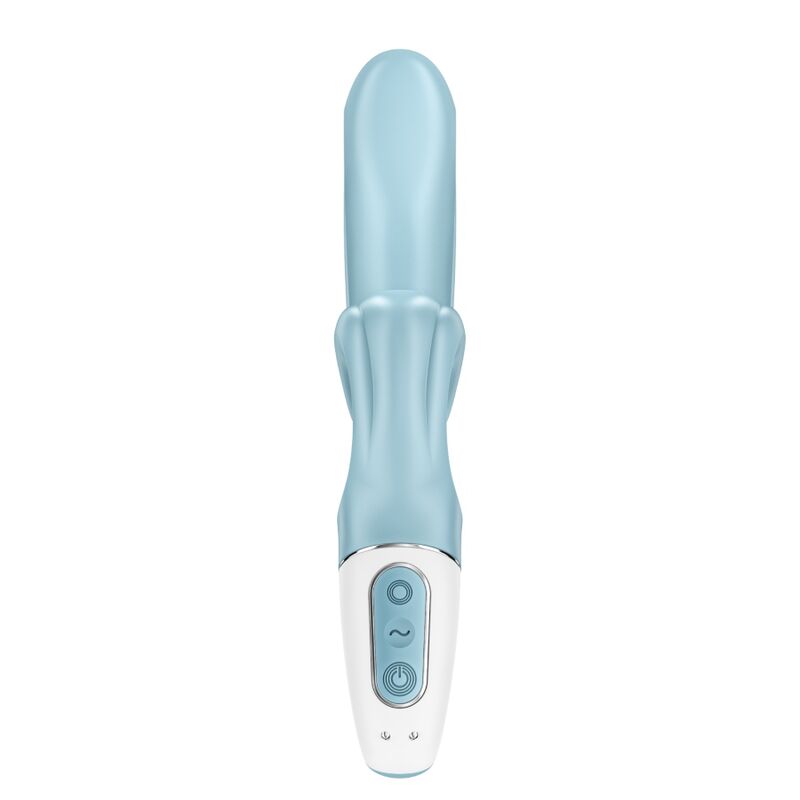 Vibromasseur rabbit inversé Love Me bleu – Satisfyer