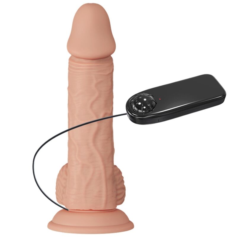Gode vibrant réaliste 20,6 cm suceur Baile – Belle Rencontre Catablepas