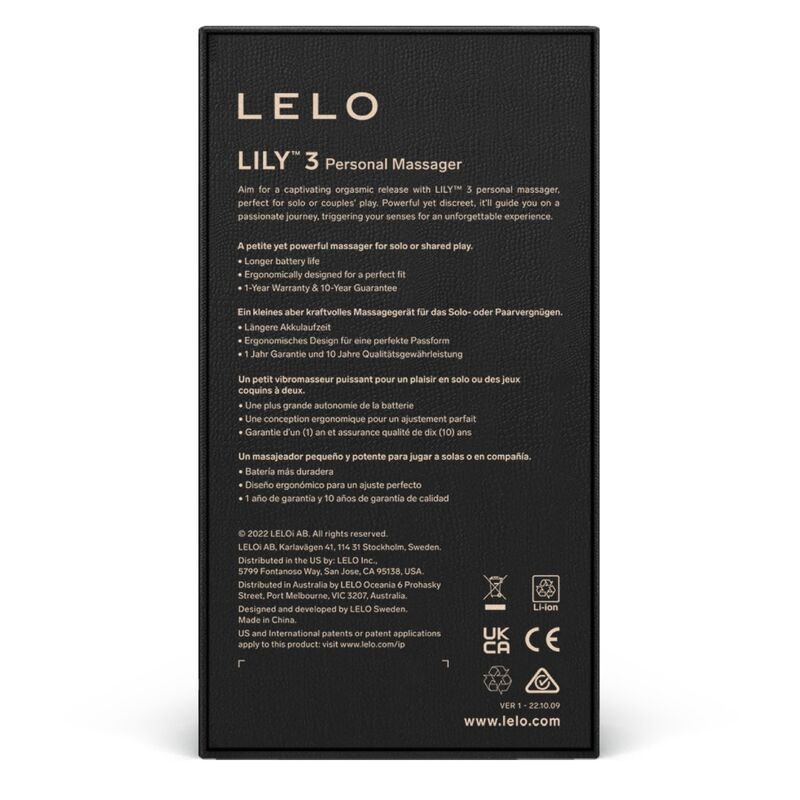 Masseur personnel clitoridien Lily 3 vert polaire – LELO